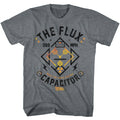 Back To The Future Mens S/S T-Shirt - Flux Streetwear - Heather Graphite Heather Hoodie, Sweatshirt | CiraTrend.com
