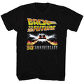Back To The Future Mens S/S T-Shirt - 30Th Anniversary - Solid Black Hoodie, Sweatshirt | CiraTrend.com