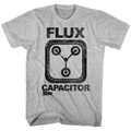 Back To The Future Mens S/S T-Shirt - Flux Capacitor - Heather Gray Heather Hoodie, Sweatshirt | CiraTrend.com
