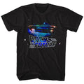 Back To The Future Mens S/S T-Shirt - Galaxy - Solid Black Hoodie, Sweatshirt | CiraTrend.com