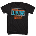 Back To The Future Mens S/S T-Shirt - Neon - Solid Black Hoodie, Sweatshirt | CiraTrend.com