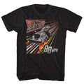 Back To The Future Mens S/S T-Shirt - Streak To The Future - Solid Black Hoodie, Sweatshirt | CiraTrend.com