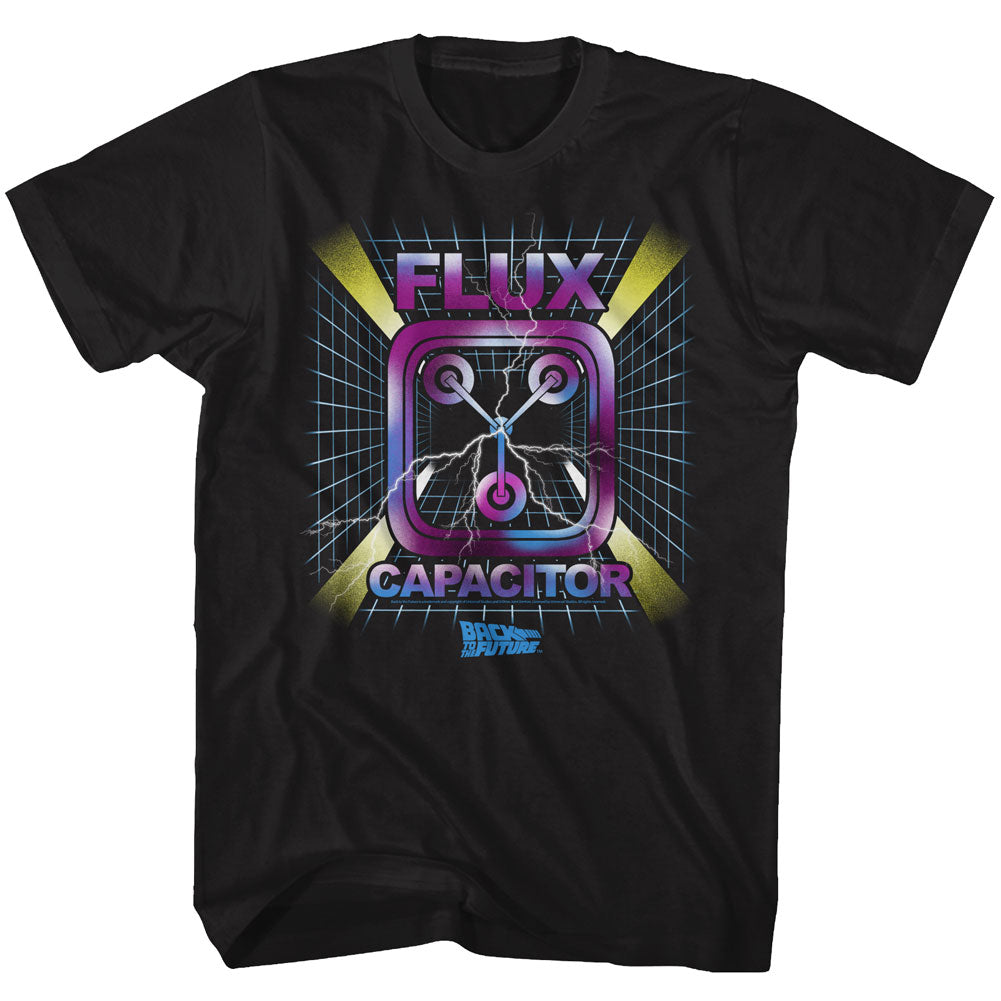 Back To The Future Mens S/S T-Shirt - Flux Capacitor - Solid Black Hoodie, Sweatshirt | CiraTrend.com