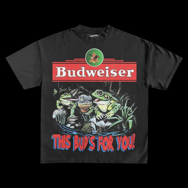 BUDWEISER THIS BUD'S FOR YOU VINTAGE VINTAGE TEE | MEN'S GRAPHIC T-SHIRT SWEATSHIRT HOODIE | GIFT FOR FAN | CiraTrend.com