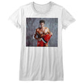 Baywatch Girls Juniors S/S T-Shirt - Hasselhoff - Solid White Hoodie, Sweatshirt | CiraTrend.com