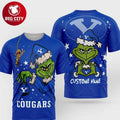 BYU Cougars Grinch Stole Christmas 2025 Personalized Two Sided Shirt