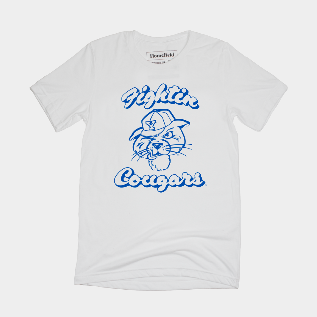 90s BYU "Fightin' Cougars" T-Shirt Style001