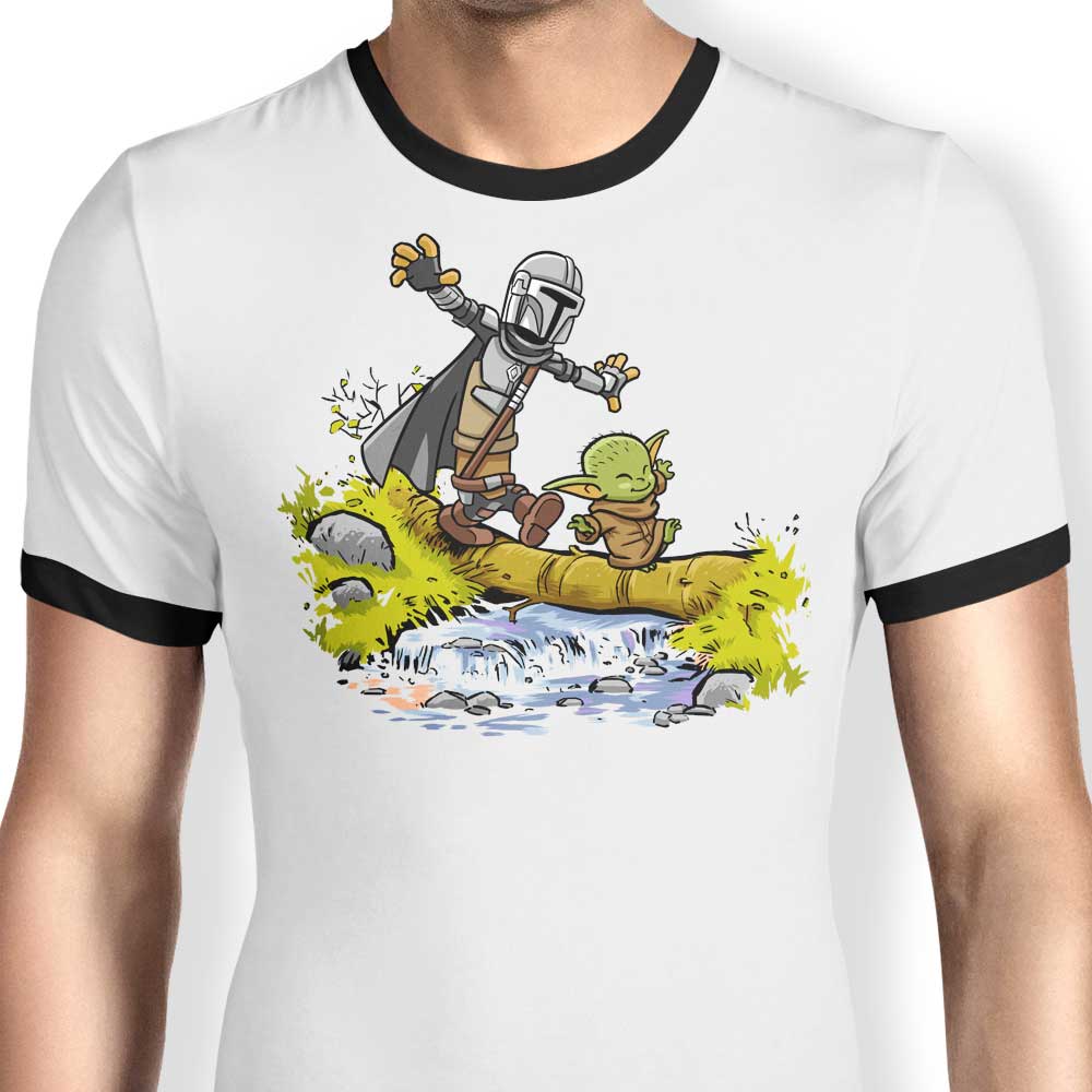 Baby and Merc - Ringer T-Shirt Hoodie, Sweatshirt | CiraTrend.com (Image 3)