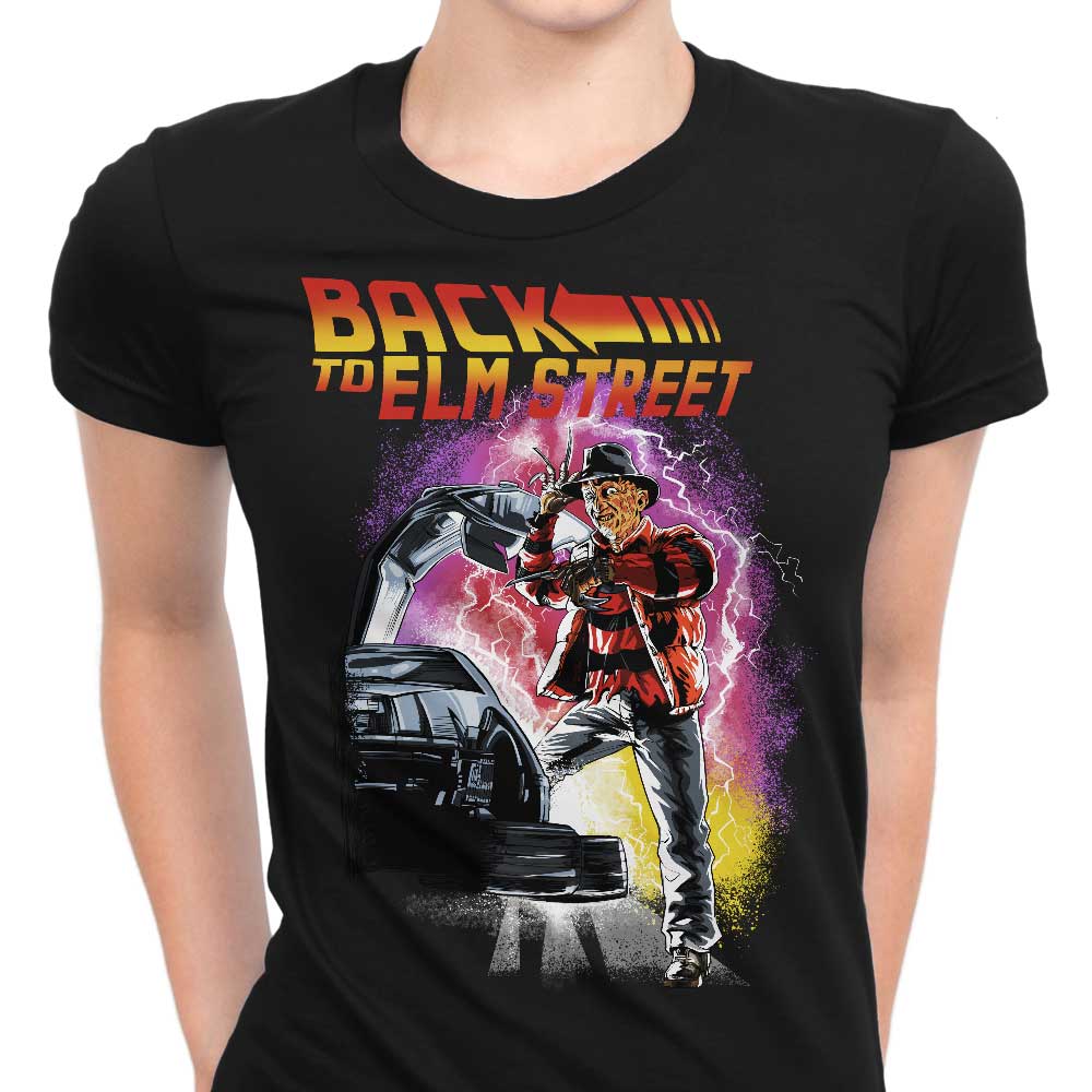 Back to Elm Street - Women's Apparel T-Shirts, Hoodie, Sweatshirt | CiraTrend.com (Image 1)