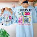 Back To School Retro The Back To School Tour T-Shirt, Teacher Gift, ABCD Teacher T-shirt, Kindergarten Teacher Shirts,...