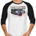 Back to the 80's - 3/4 Sleeve Raglan T-Shirt Hoodie, Sweatshirt | CiraTrend.com (Image 1)