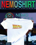 Back on My Bullshit Back to the Future movie logo shirt