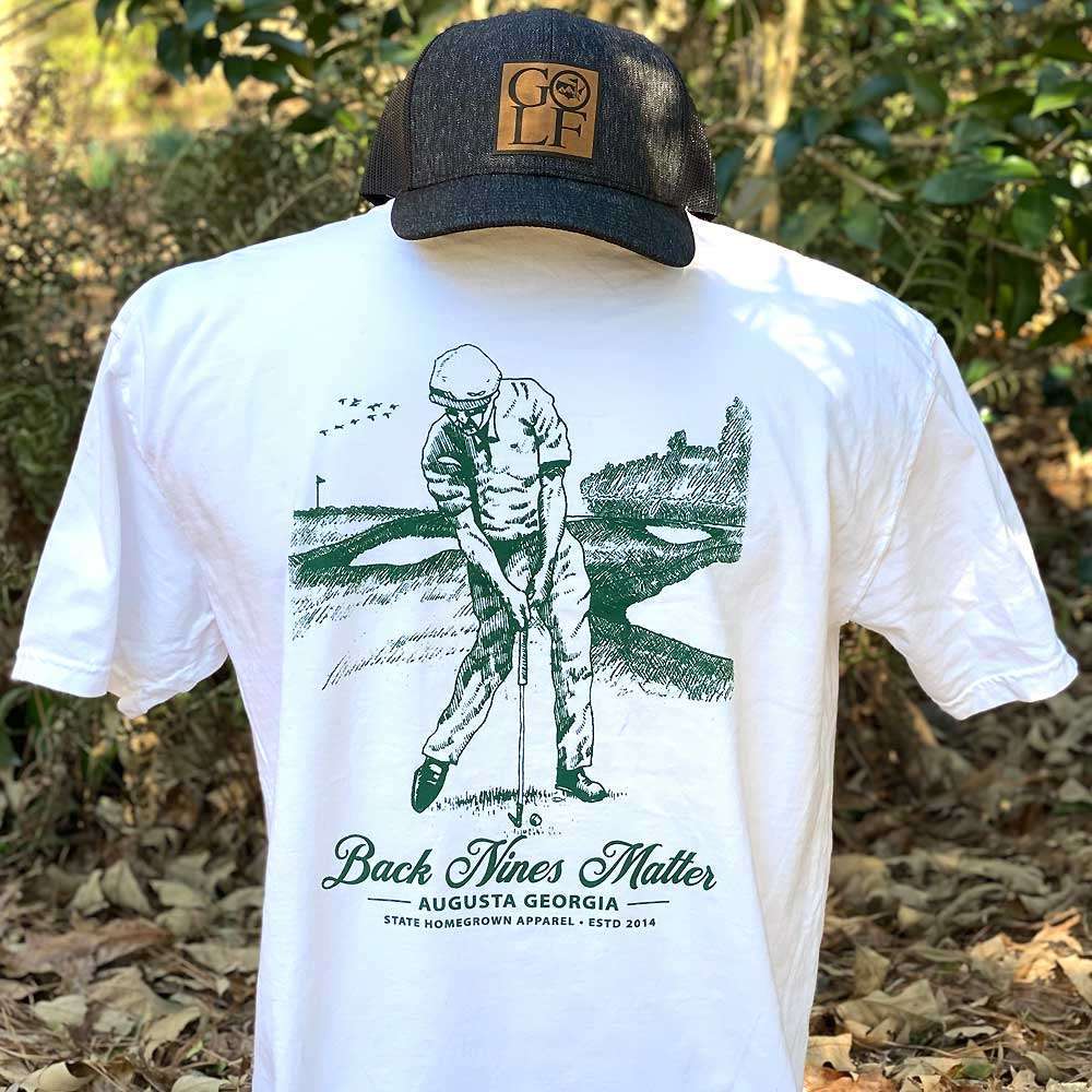 Back Nines Matter Golf Tee - Comfort Color Hoodie, Sweatshirt | CiraTrend.com