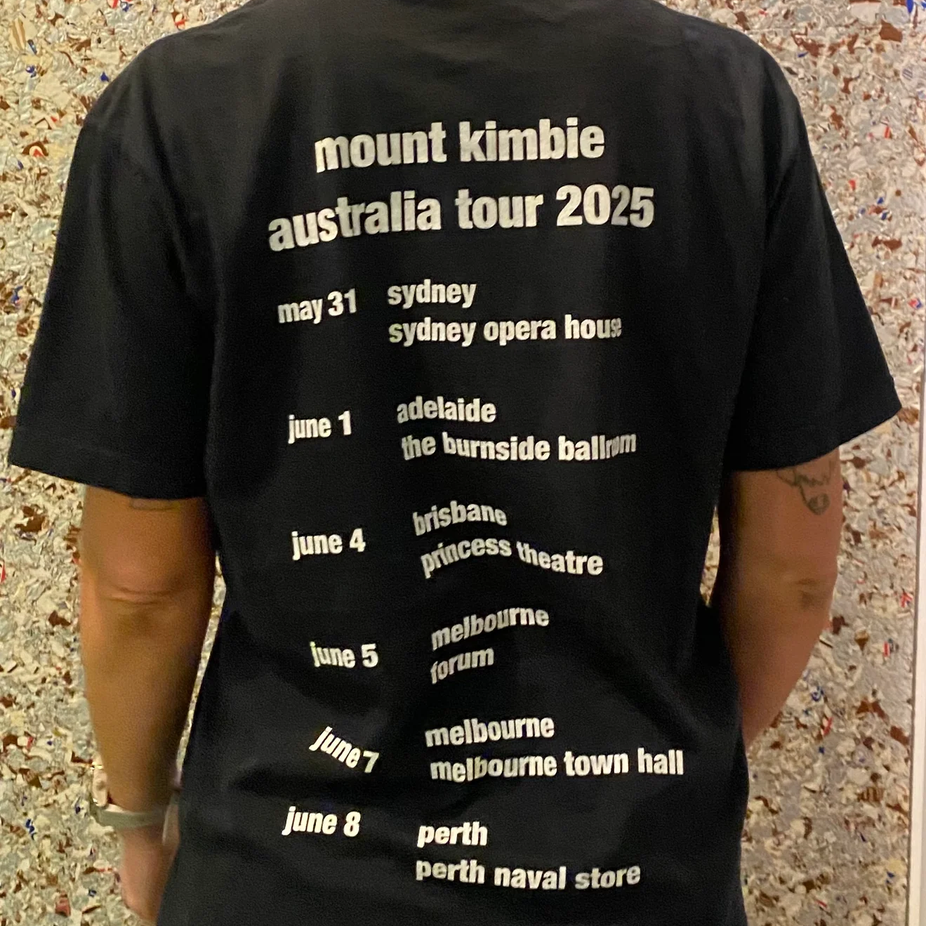 "Aus Tour" T-Shirt Style001
