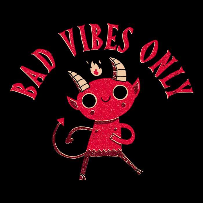 Bad Vibes Only - Sweatshirt T-Shirts, Hoodie | CiraTrend.com (Image 2)