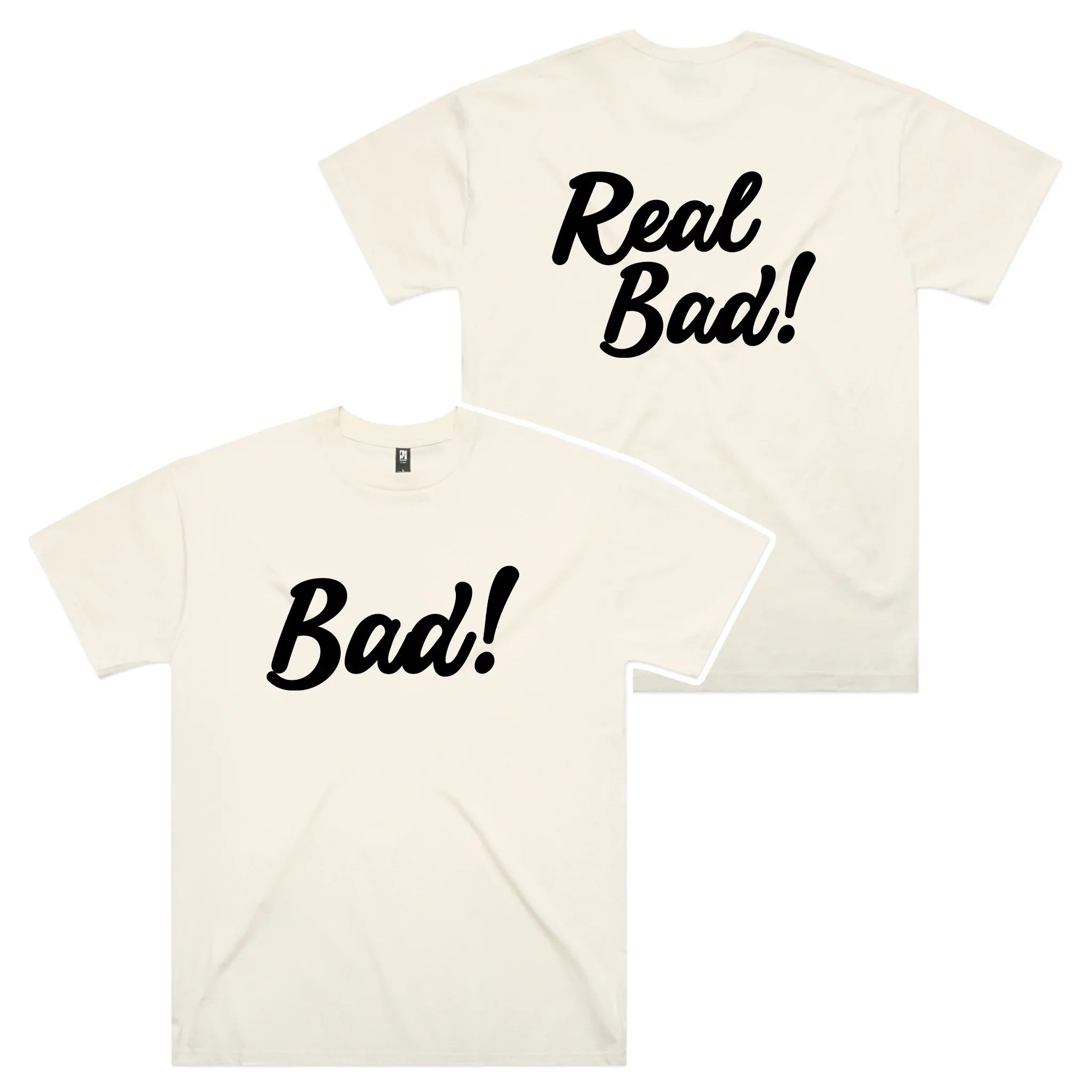 Bad! Real Bad! Oversized Tee Hoodie, Sweatshirt | CiraTrend.com (Image 3)