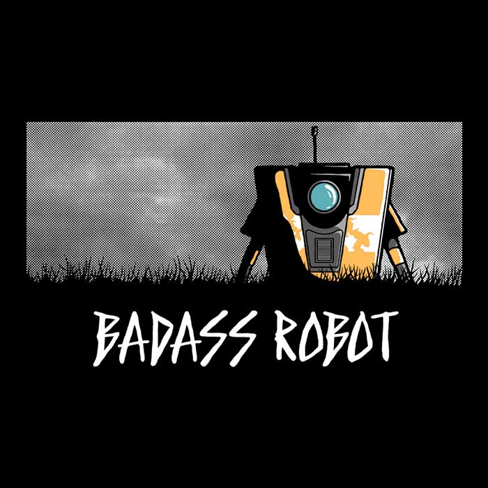Badass Robot - Long Sleeve T-Shirt Hoodie, Sweatshirt | CiraTrend.com (Image 2)