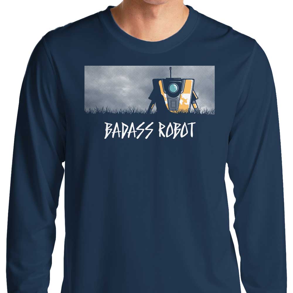 Badass Robot - Long Sleeve T-Shirt Hoodie, Sweatshirt | CiraTrend.com (Image 3)