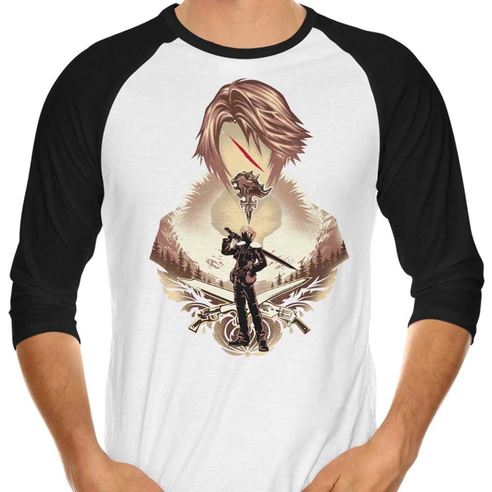 Balamb Elite Mercenary - 3/4 Sleeve Raglan T-Shirt Hoodie, Sweatshirt | CiraTrend.com (Image 1)