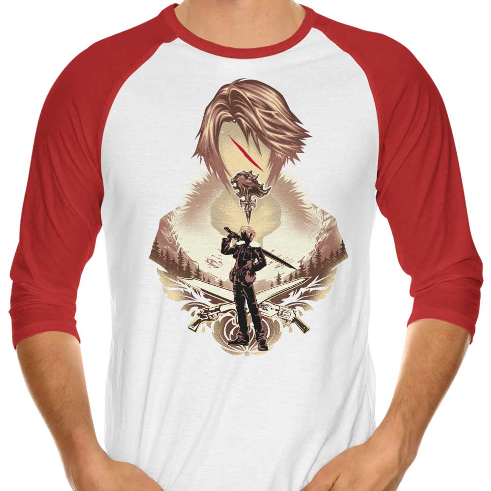 Balamb Elite Mercenary - 3/4 Sleeve Raglan T-Shirt Hoodie, Sweatshirt | CiraTrend.com (Image 3)