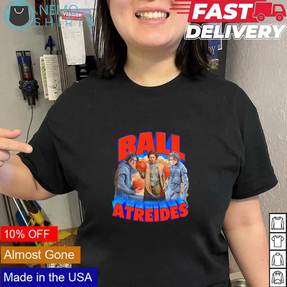 Ball Atreides Timothee Chalamet Dune series parody shirt