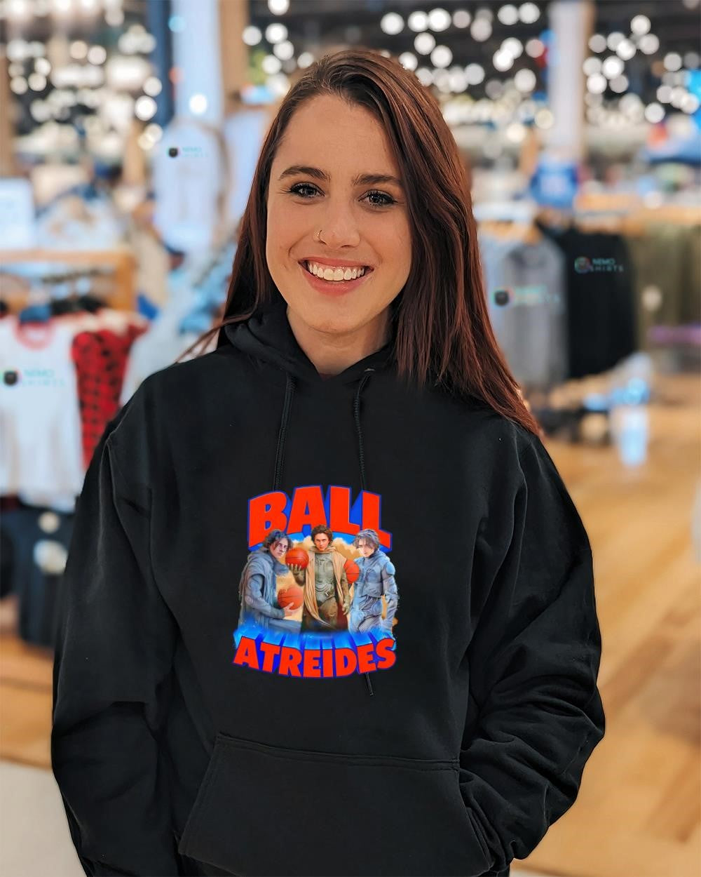 Ball Atreides Timothee Chalamet Dune series parody shirt