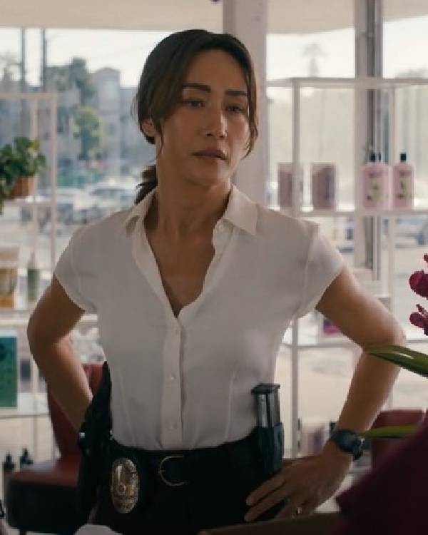 Ballard S01 Maggie Q White Shirt Hoodie, Sweatshirt | CiraTrend.com (Image 3)