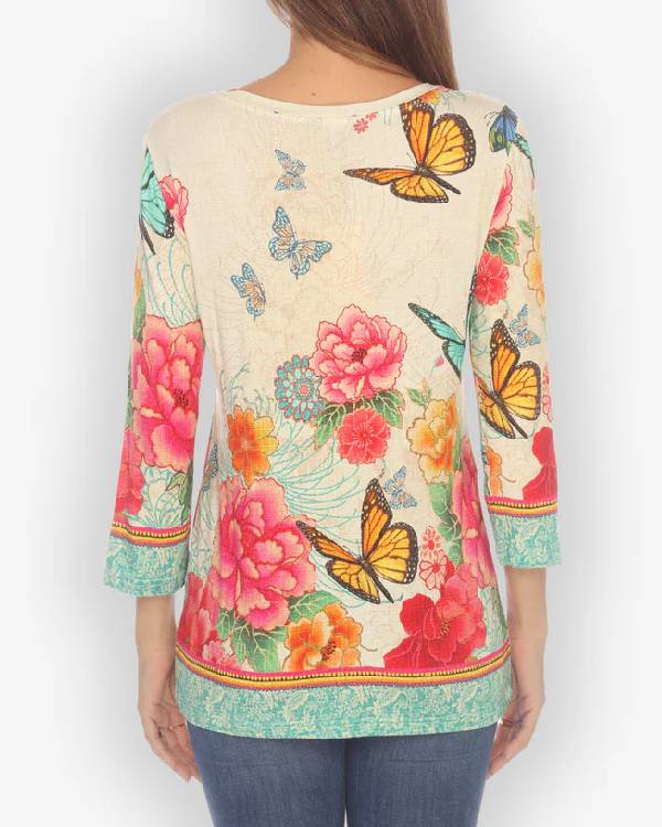 Ballard S01 Rebecca Field Floral Shirt Hoodie, Sweatshirt | CiraTrend.com (Image 2)