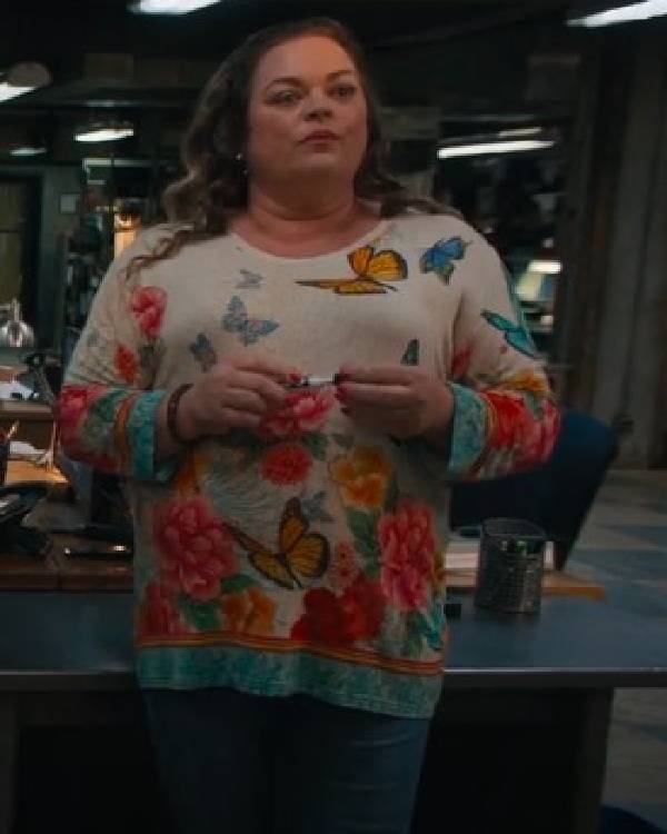 Ballard S01 Rebecca Field Floral Shirt Hoodie, Sweatshirt | CiraTrend.com (Image 3)