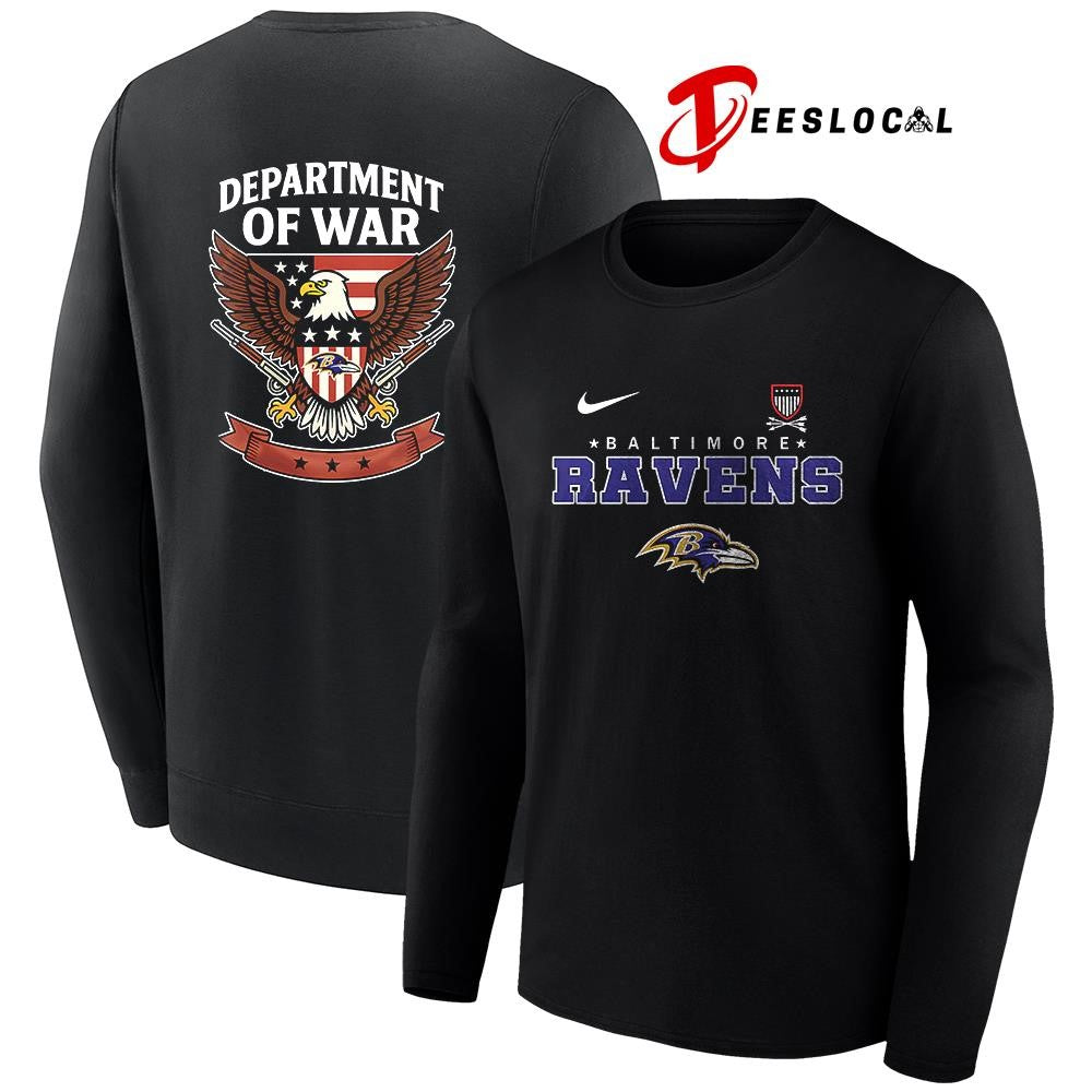 Baltimore Ravens Department of War eagle shirt