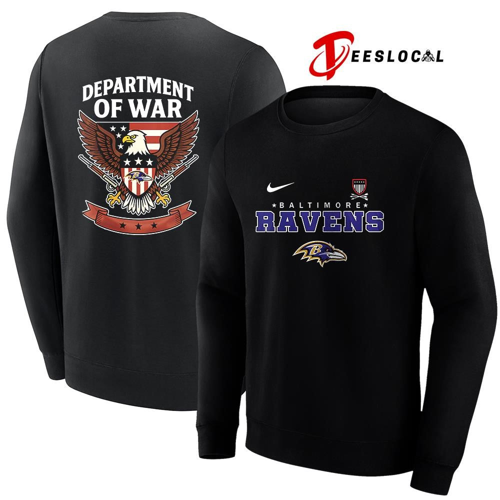 Baltimore Ravens Department of War eagle shirt