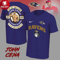 Baltimore Ravens John Cena 2025 Play Like A Raven Since 1996 Two Sided Shirt
