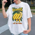 Banana Commercial Graphic Tee, Fruit Label T-Shirt, Cute Banana Style for Fruit Lovers Hoodie, Sweatshirt | CiraTrend.com