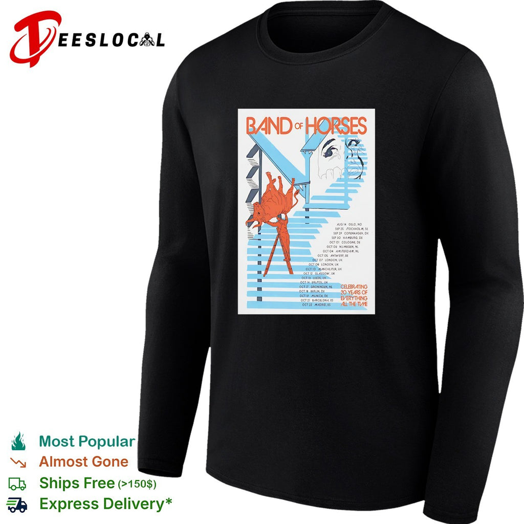 Band of Horses 20 years of everything tour shirt