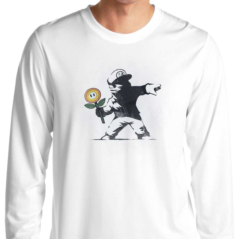 Banksy Flower Long Sleeve T-Shirts, Hoodie, Sweatshirt