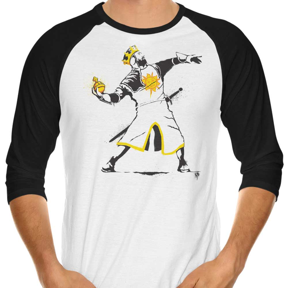 Banksy Python 1-2-5 - 3/4 Sleeve Raglan T-Shirt Hoodie, Sweatshirt | CiraTrend.com (Image 1)