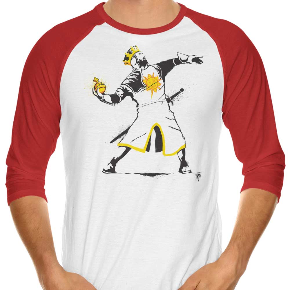 Banksy Python 1-2-5 - 3/4 Sleeve Raglan T-Shirt Hoodie, Sweatshirt | CiraTrend.com (Image 3)