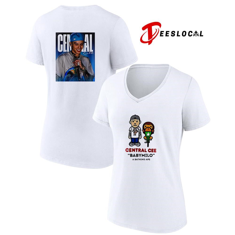 Bape x Spotify x Syna Central Cee Babymilo signature shirt