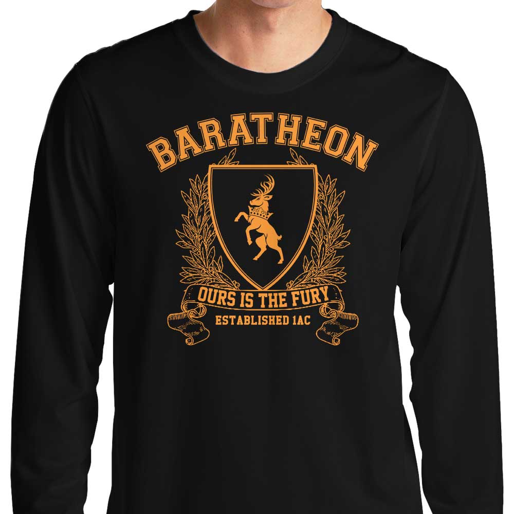 Baratheon University - Long Sleeve T-Shirt Hoodie, Sweatshirt | CiraTrend.com (Image 1)