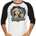 Barbedwire - 3/4 Sleeve Raglan T-Shirt Hoodie, Sweatshirt | CiraTrend.com (Image 1)