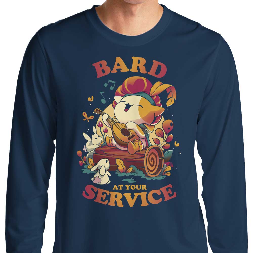 Bard at Your Service - Long Sleeve T-Shirt Hoodie, Sweatshirt | CiraTrend.com (Image 3)