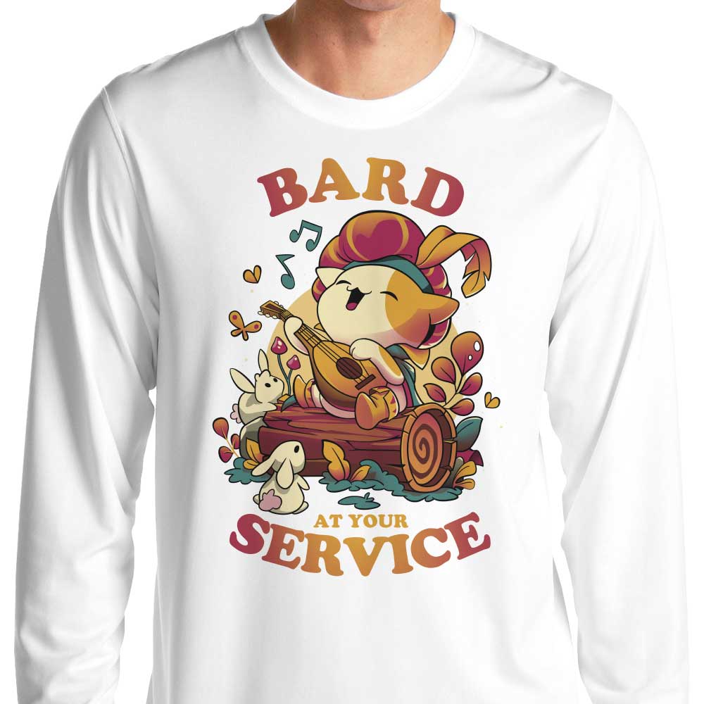 Bard at Your Service - Long Sleeve T-Shirt Hoodie, Sweatshirt | CiraTrend.com (Image 4)