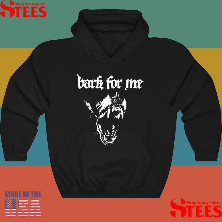 Bark For Me Fierce Dog Blackletter Aesthetic Shirt