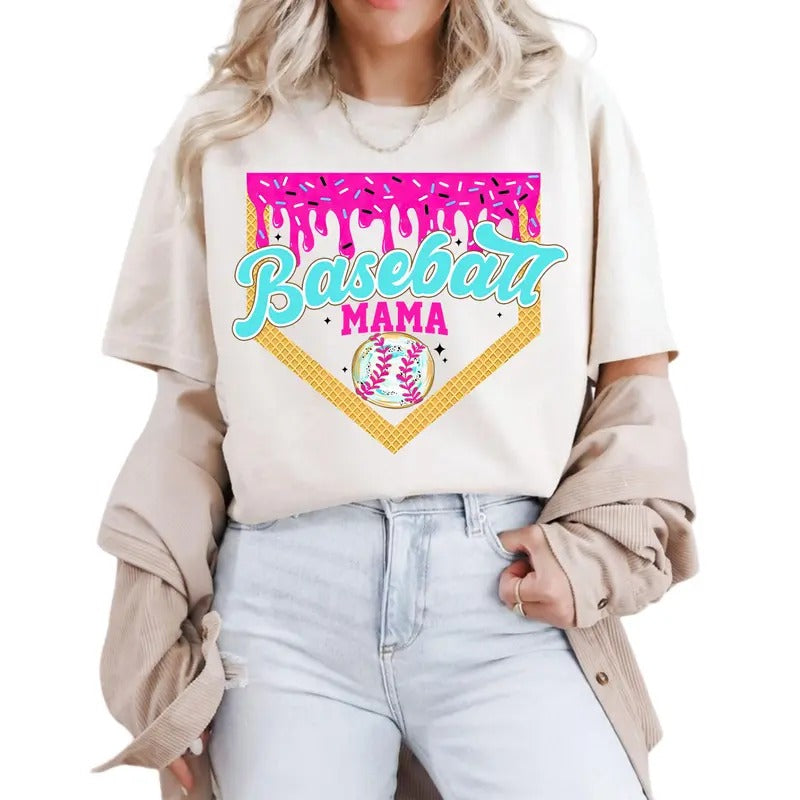 Baseball Bat Drip  T-Shirt_Classic Retro Graphic Unisex Tee Gift For Men and Women Hoodie, Sweatshirt | CiraTrend.com