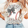 Baseball Mama T-Shirt, Baseball Coquette Bow T-Shirt, Baseball Mom T-Shirt, Retro Baseball T-Shirt, Game Day , Coquette...