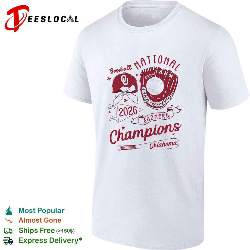 Baseball National 2026 Sooners Champions Oklahoma Sooners shirt