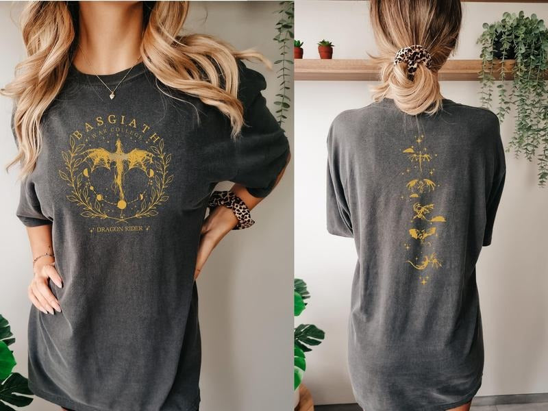 Basgiath War College 2-Sided Sweatshirt, Fourth Wing Shirt, Dragon Rider Shirt Hoodie | CiraTrend.com