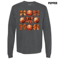 Basketball Coquette Collage Long Sleeve Comfort Colors T-Shirt 'NLB' Hoodie, Sweatshirt | CiraTrend.com