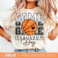Basketball Game Day T-Shirt, Basketball Mom Shirt, Basketball Mama T-Shirt, Retro Basketball Shirt Hoodie, Sweatshirt