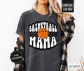Basketball Mama Shirt Comfort Colors, Retro Gameday Tshirt, Womens Basketball Tee, Womenswear Oversized Crewneck Hoodie,...